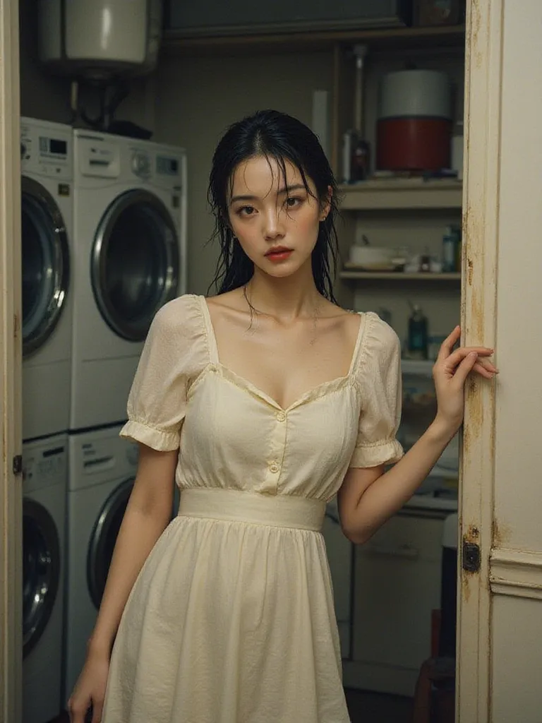 Thumbnail of Stepmom trapped in a washing machine