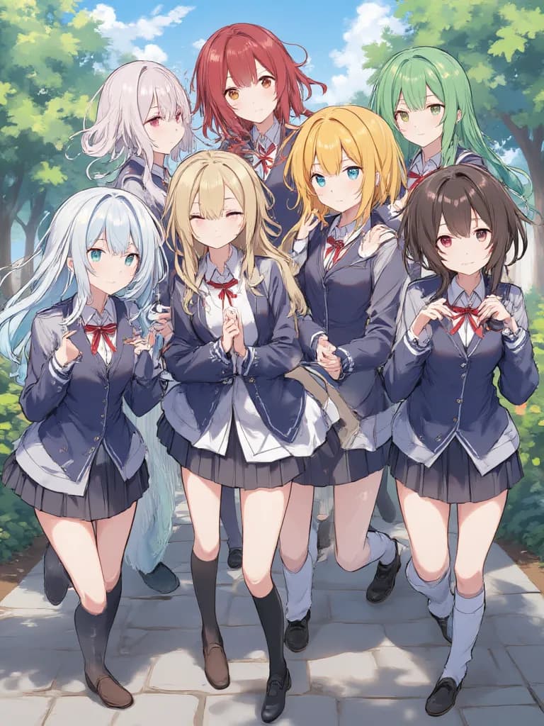 Thumbnail of Mey, Karol, Anny, Clara, Valeria, Isabela, Cristal, Meliza