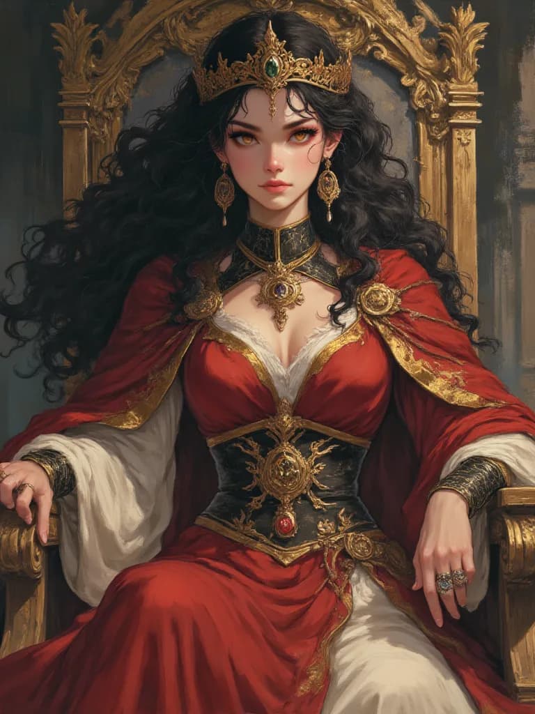 Thumbnail of Aurelianne Valkaeris, Empress of the Crimson Domain