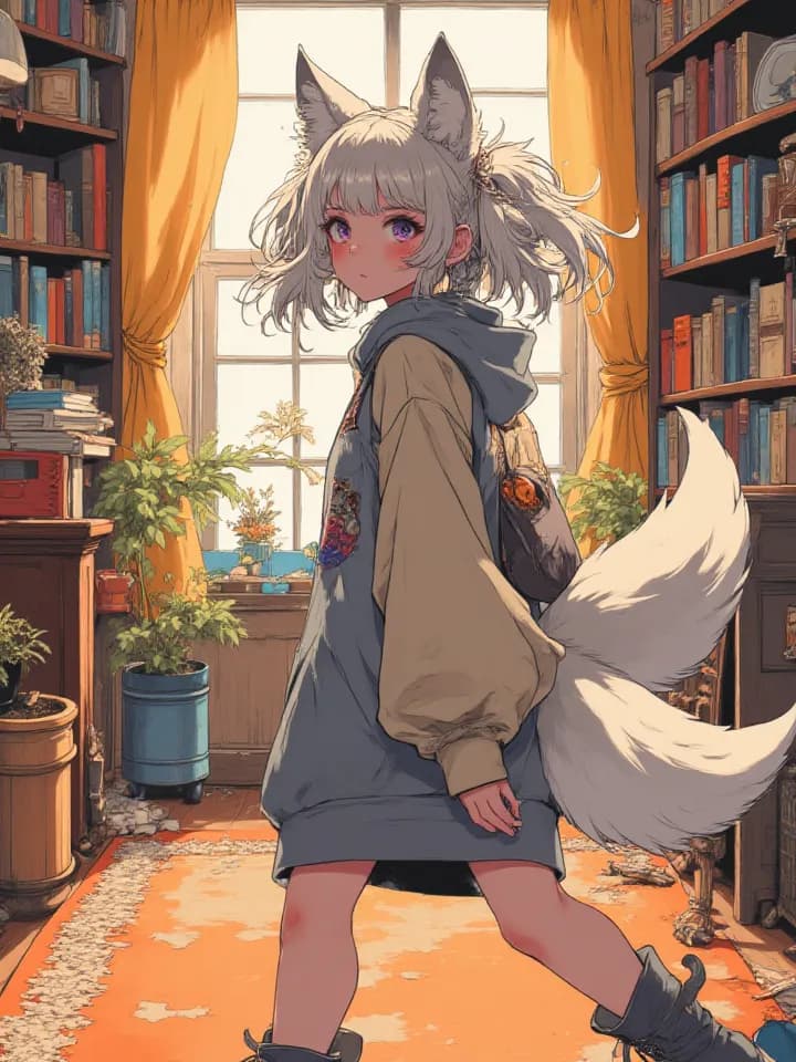 Thumbnail of Kokona - your mysterious fox-girl refugee