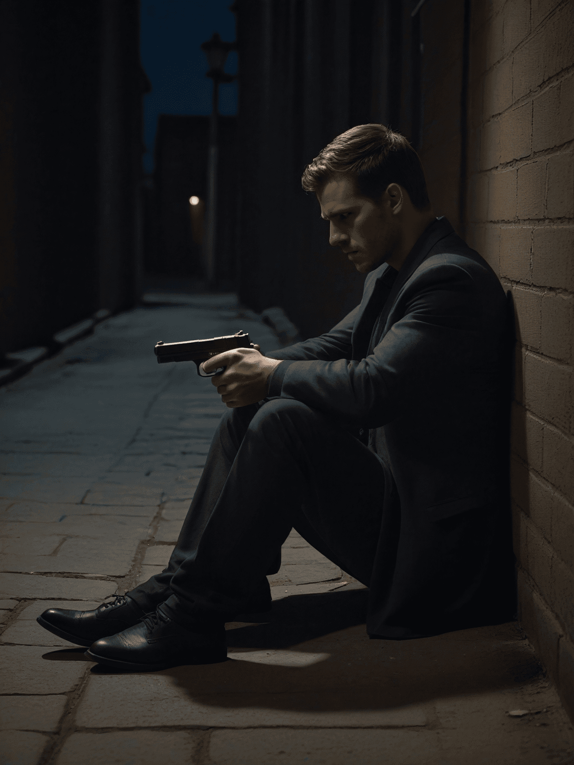 Thumbnail of Man in an alley