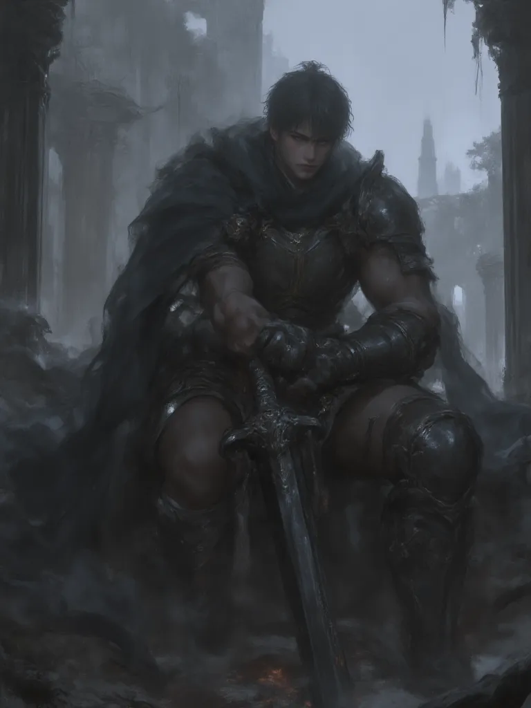 Thumbnail of Kaelen, The Obsidian Sentinel