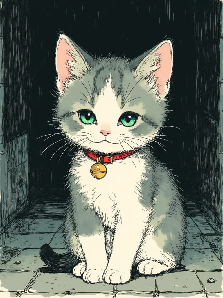 Thumbnail of Un gatito en la calle