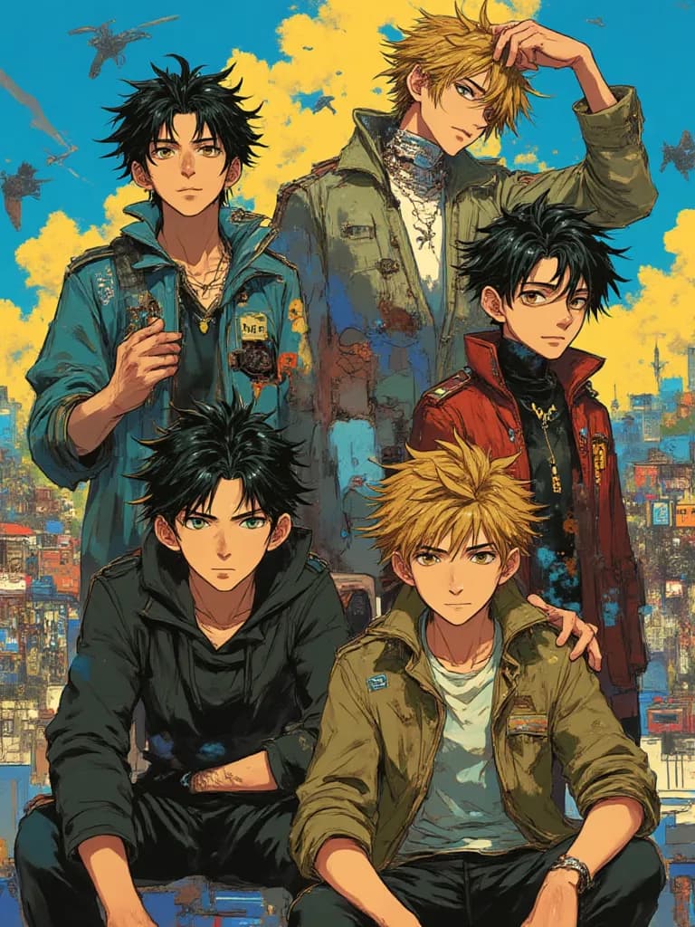 Thumbnail of Hikaro, Drake, Anton, Koshi and Leri