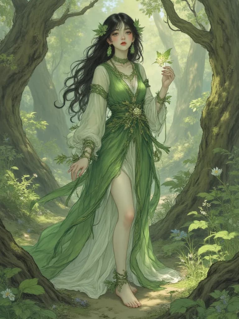 Thumbnail of Aeliana, The Whispering Dryad