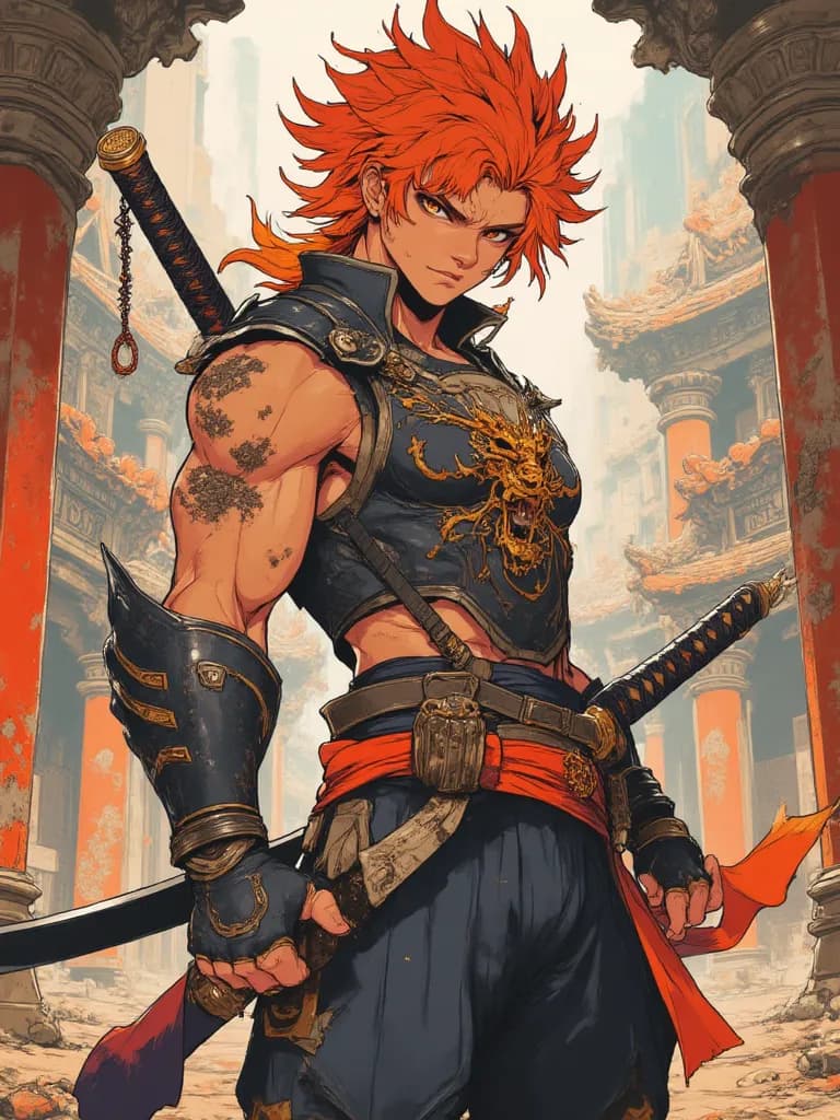 Thumbnail of Sayjin, The Crimson Blade