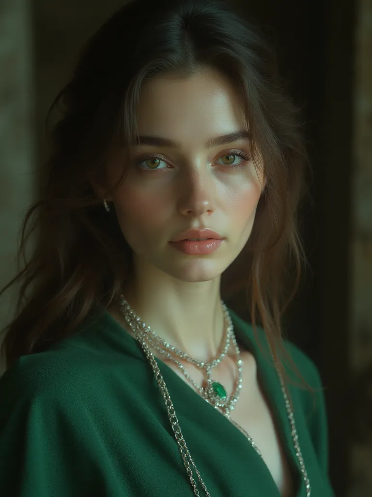 Thumbnail of The Tear of the Forest (Emerald Necklace)