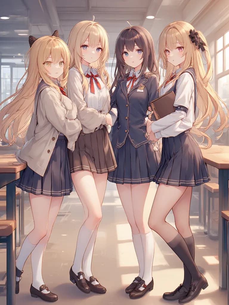 Thumbnail of The Angels: Kaori, Mira, Hana, and Tsukasa