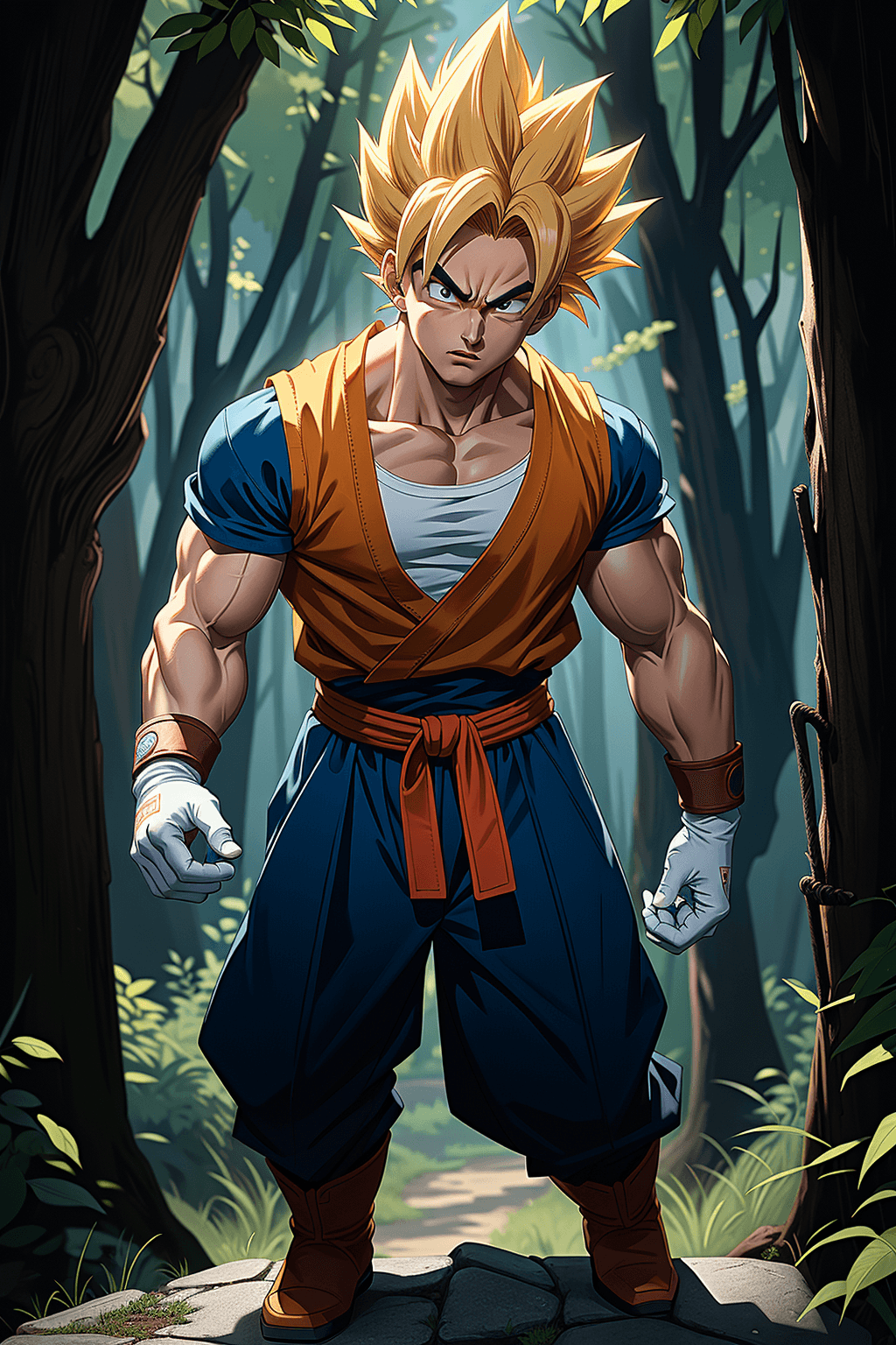 Thumbnail of Goku and Vegeta [dans The walking Dead]