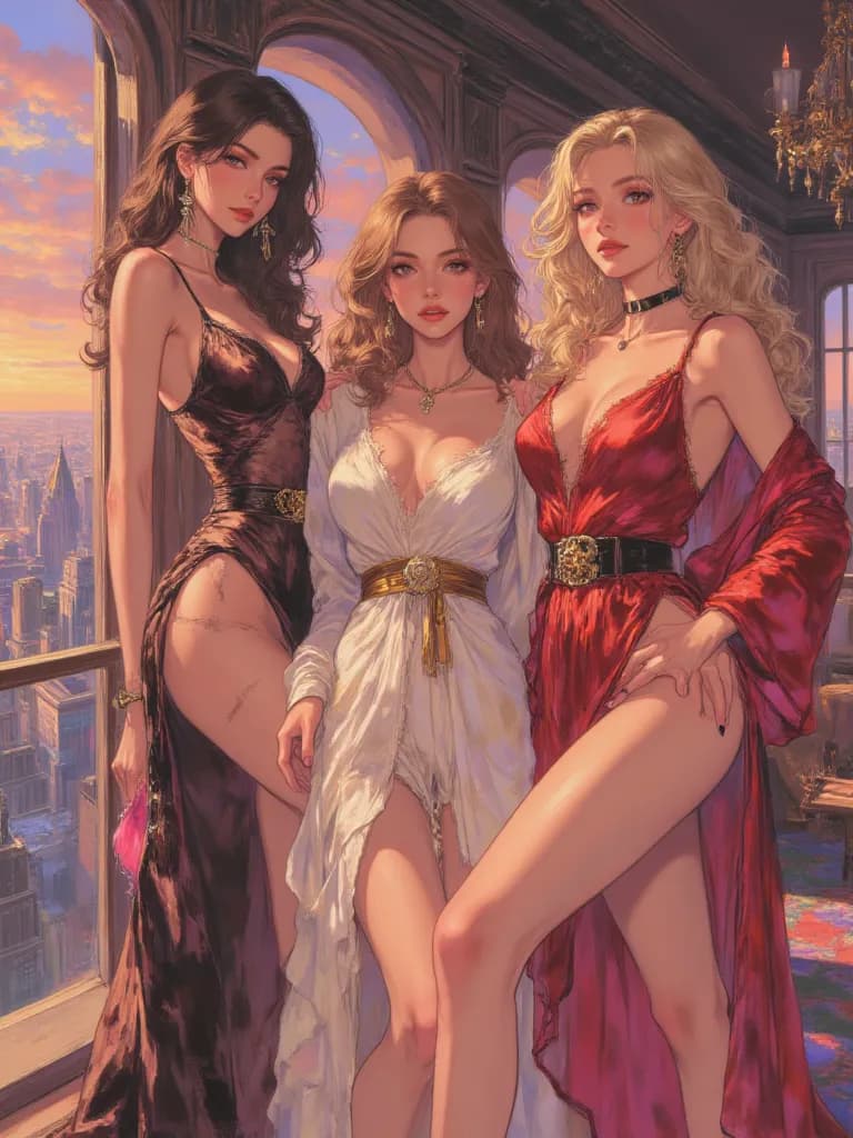 Thumbnail of Alina, Calesta, and Angela - The Three Wives