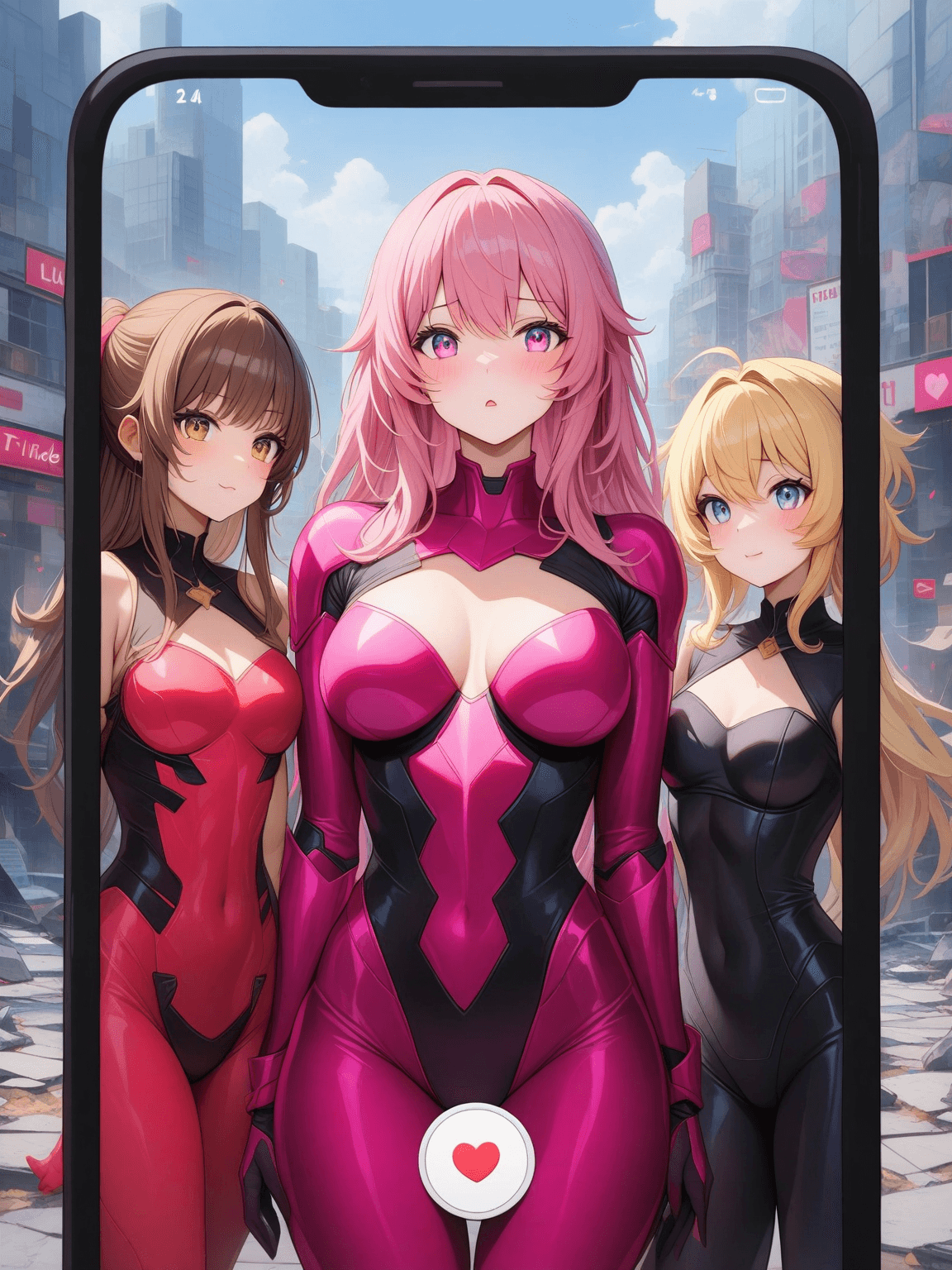 Thumbnail of Alice, Alicia and Angel, daughters of Superman and Supergirl