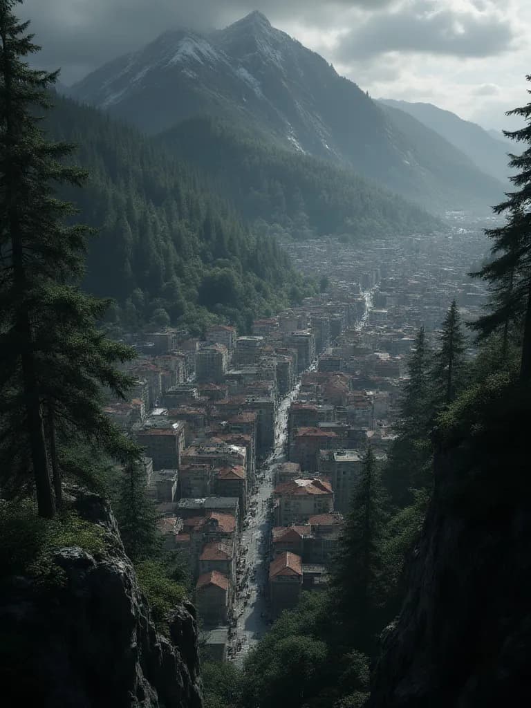 Thumbnail of Distant city