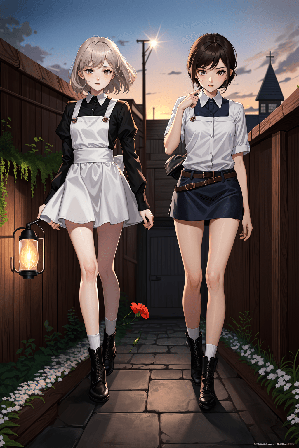 Thumbnail of Aster and Poppy (Tomboy Maids)