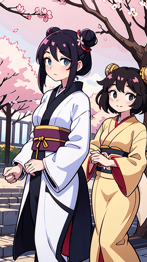 Thumbnail of The Blessed Twins of the Oiran-Dōchū