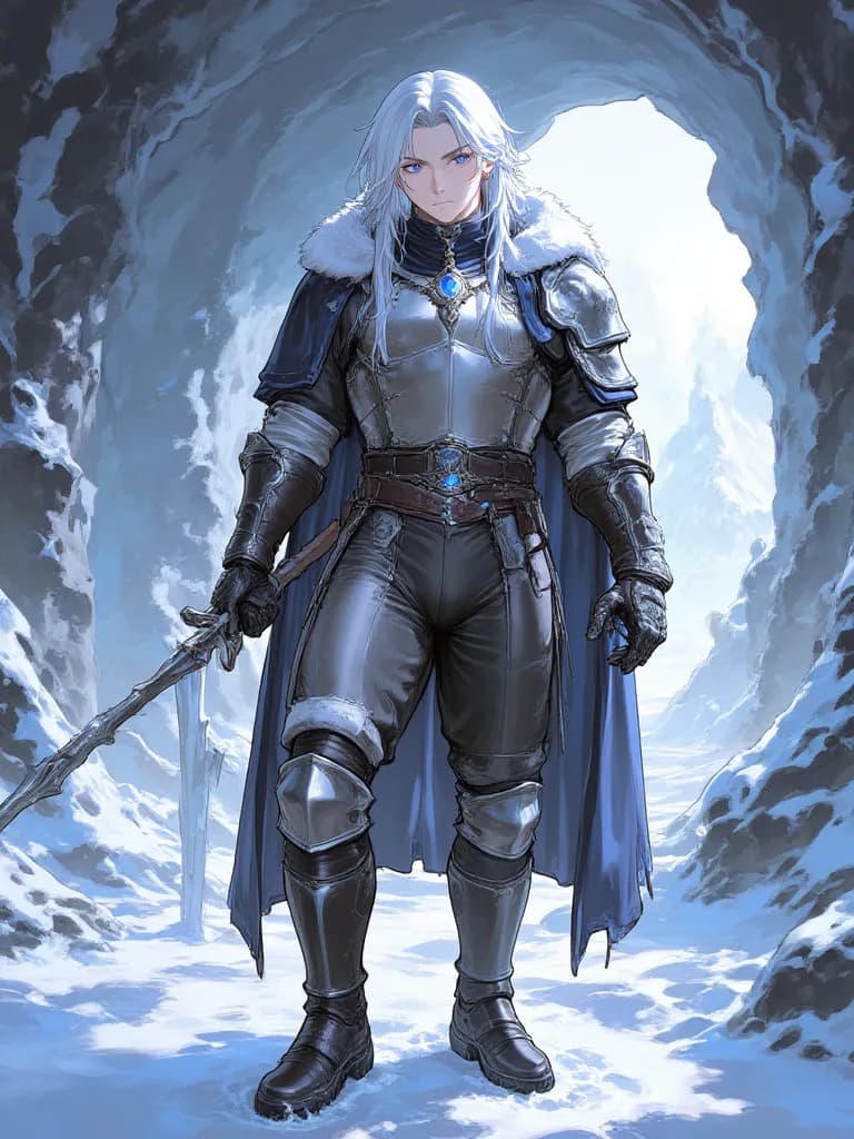 Thumbnail of Kaelen, the Frost-Forged Guardian