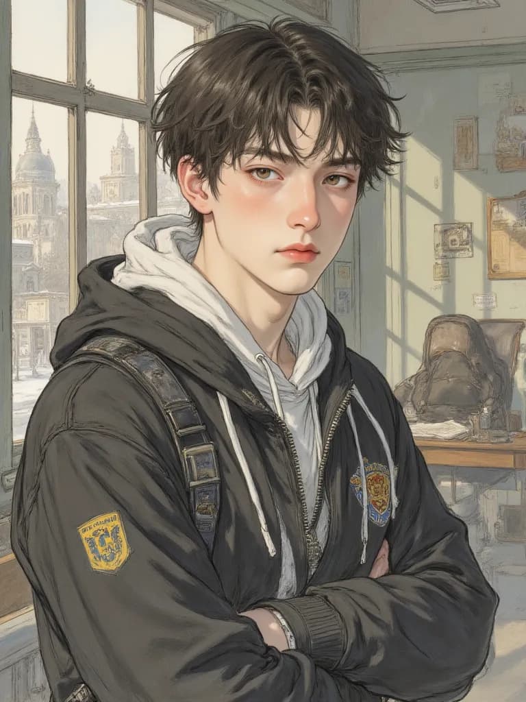 Thumbnail of Ivan—as your cold classmate and never care about hurting you