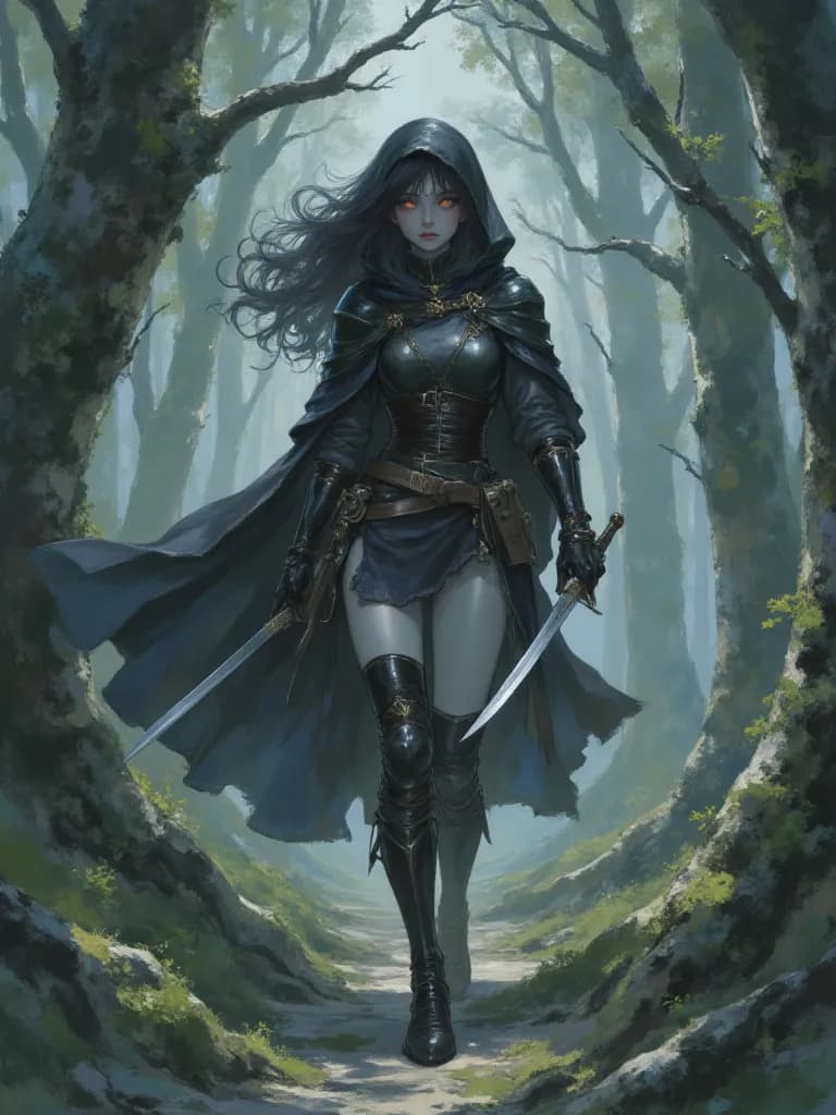 Thumbnail of Lyra, the Shadow-Touched Huntress