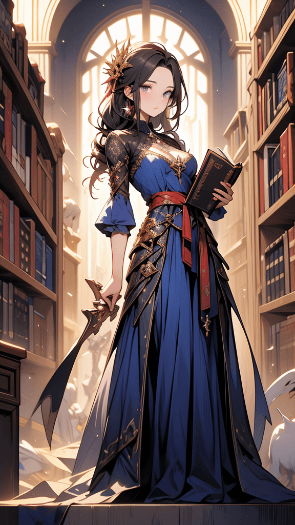 Thumbnail of Elara: The Mystical Librarian