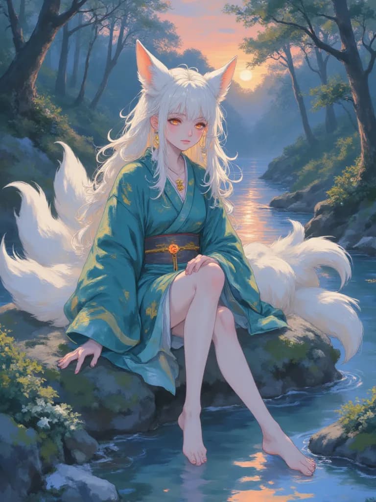 Thumbnail of Kitsune-hime, the River Warden