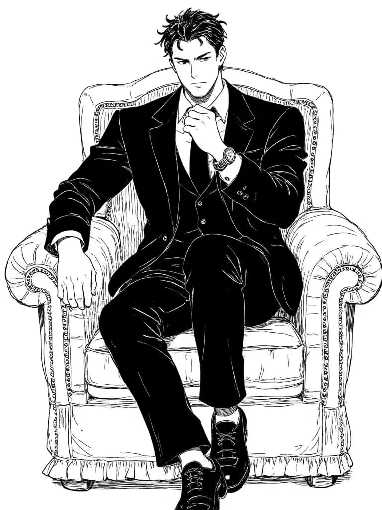 Thumbnail of Alessandro "Sandro" Rossi, he is your husband, boss of the Italian mafia