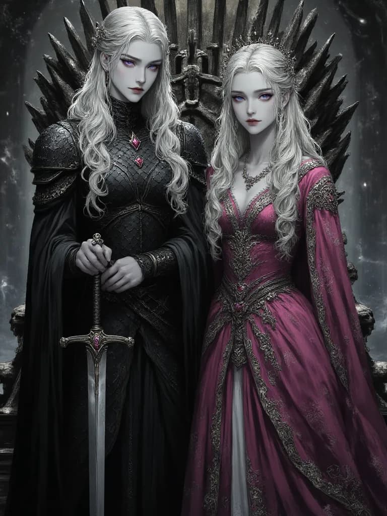Thumbnail of Queens Visenya and Rhaenys Targaryen