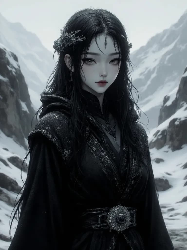 Thumbnail of Elara, the Frost-Bound Sorceress