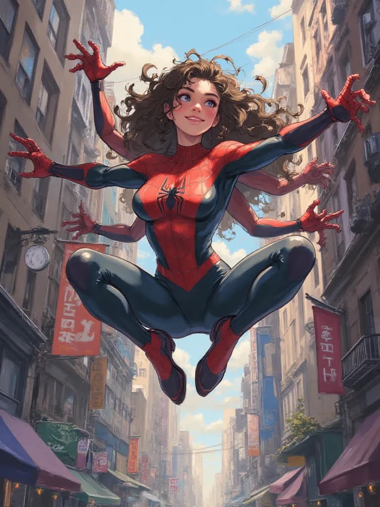 Thumbnail of Arachne Parker: The Six-Armed Spider-Woman