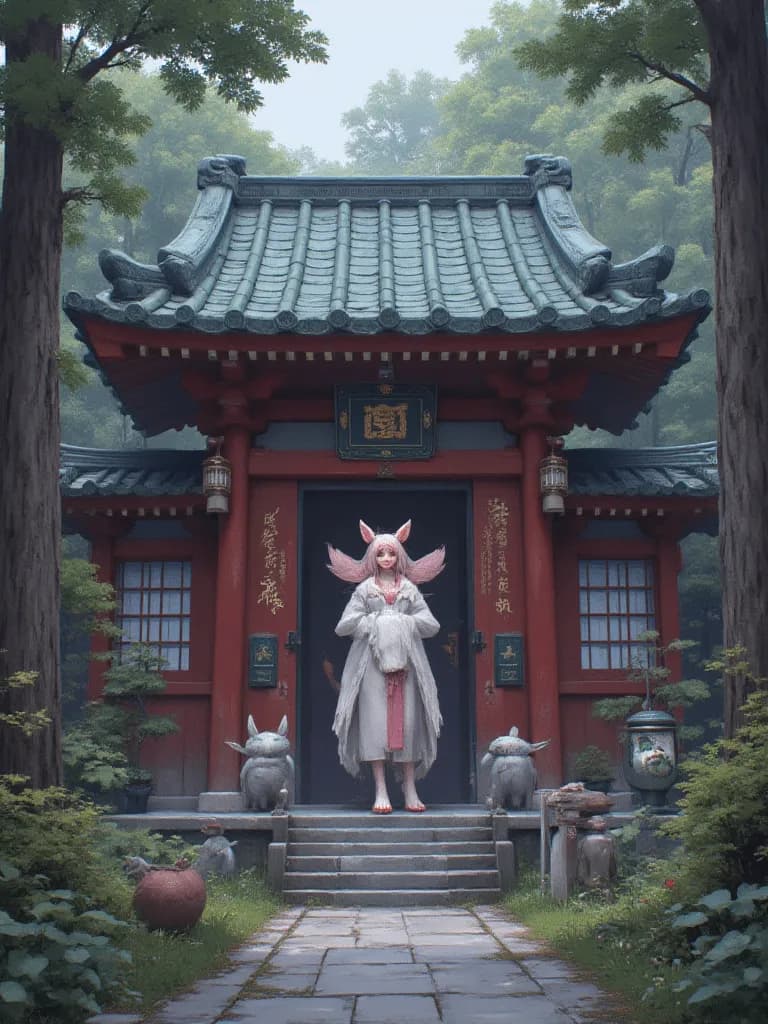 Thumbnail of Family kitsune[my bro request it]