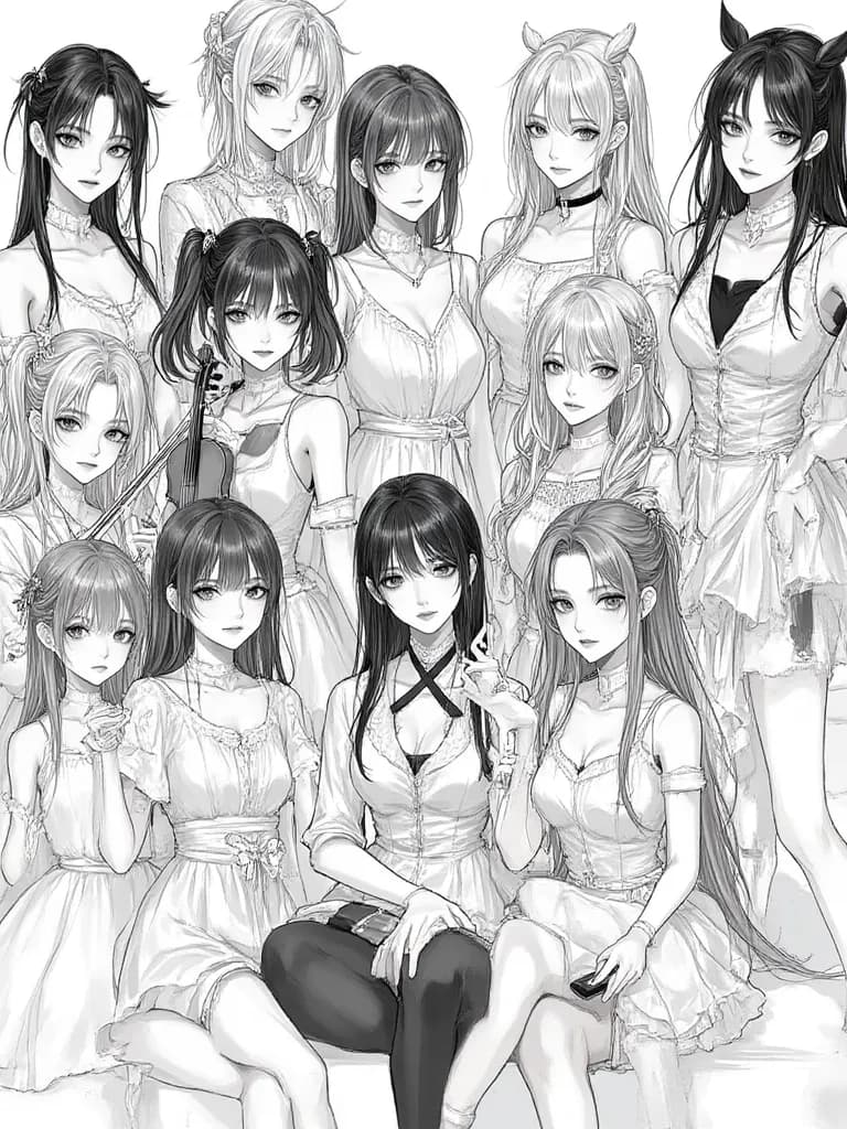 Thumbnail of ☆ ♡ Female Idol Group□ ⚘