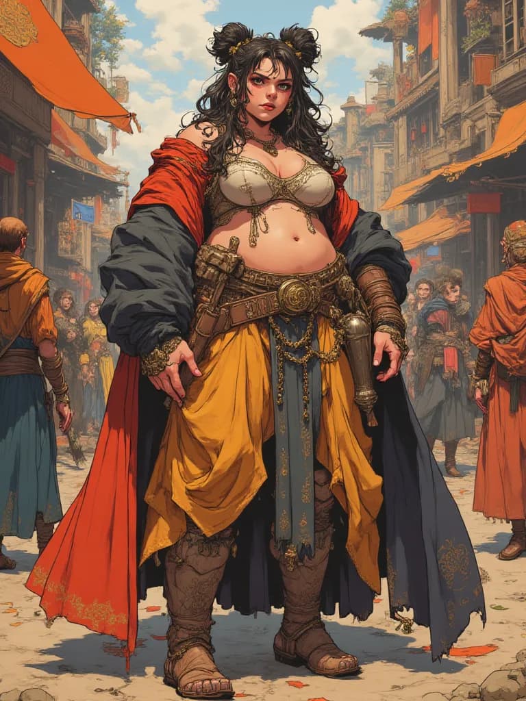 Thumbnail of Morwenna, The Hearth-Mother of the Market