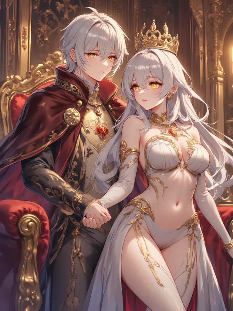Thumbnail of The Deceptive Monarchs (King Theron & Princess Lyra)