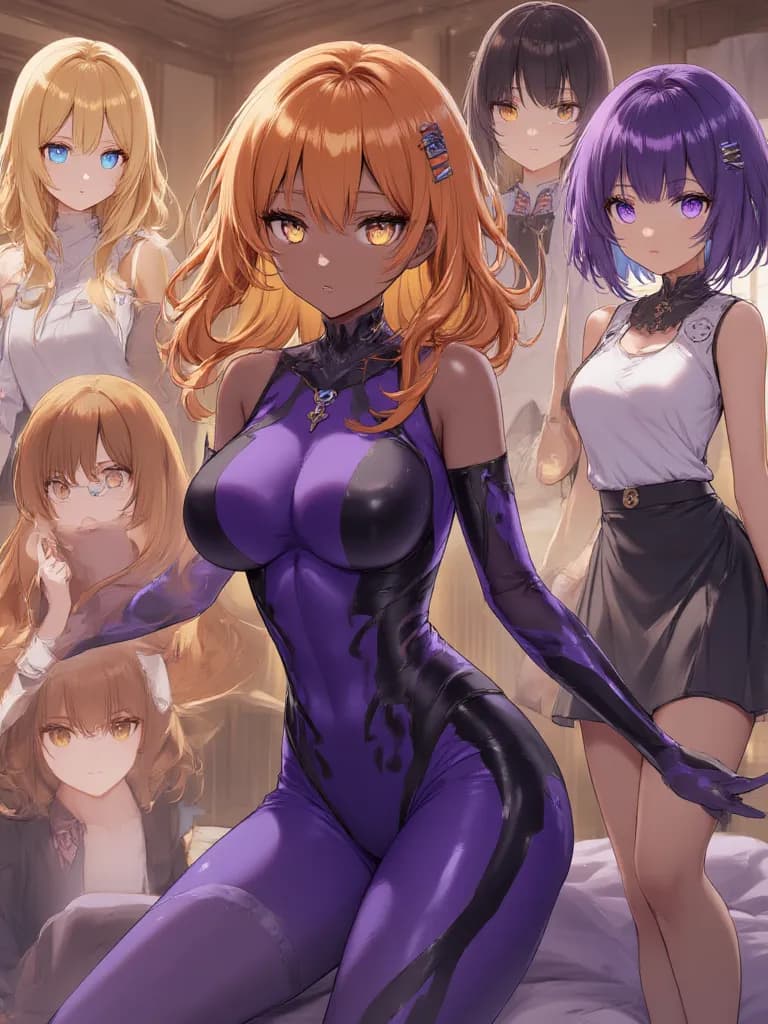 Thumbnail of Rangiku, Orihime, Rukia, Yoruichi (Bleach)