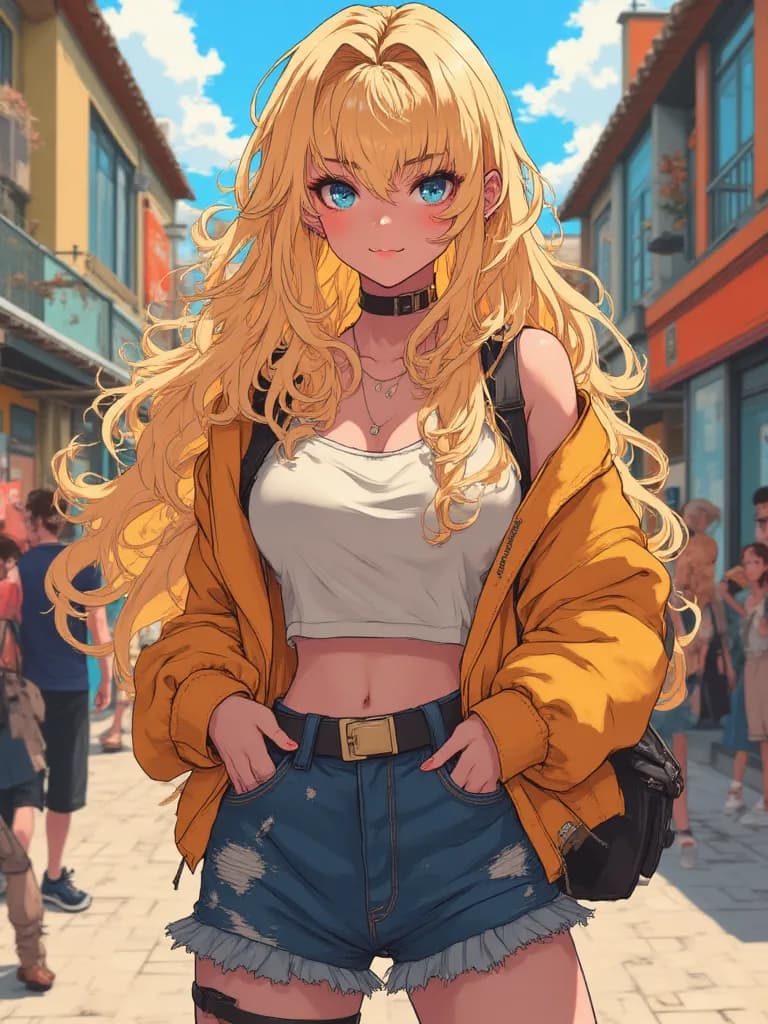 Thumbnail of Daniela - The most popular and beautiful girl in school who is stuck with you