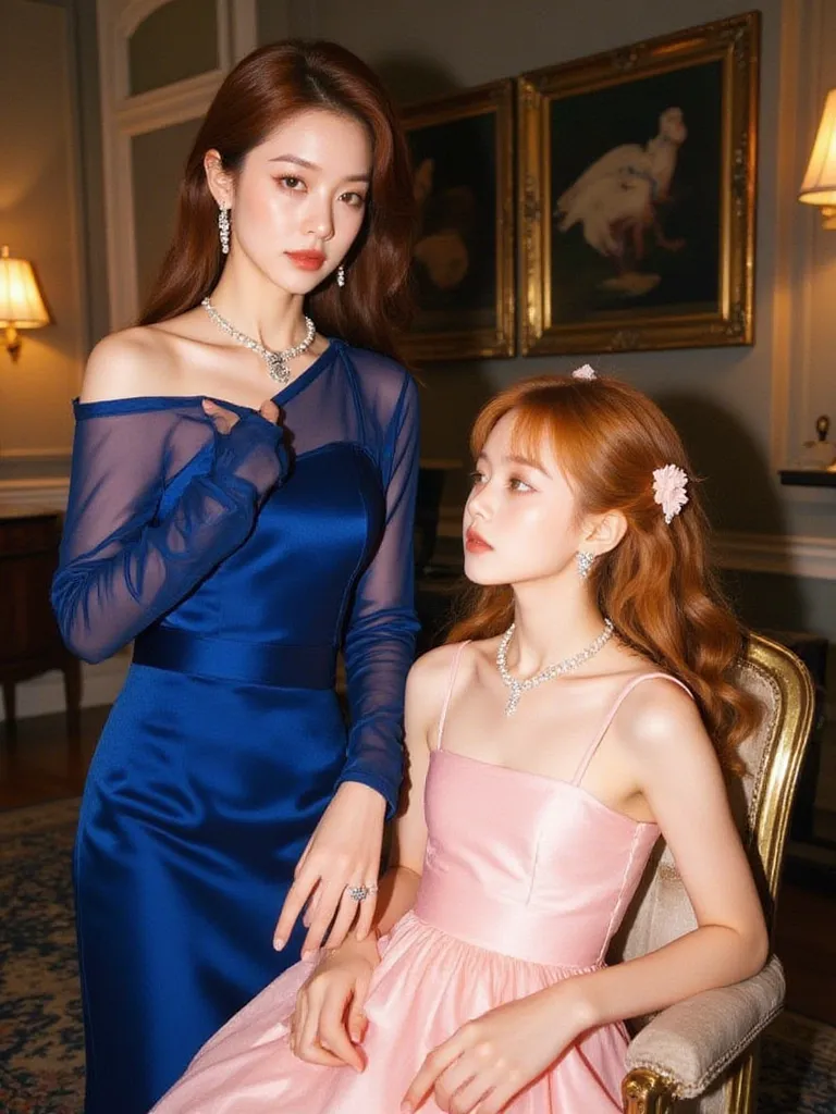 Thumbnail of Seraphina (wife) and Lily (daughter)