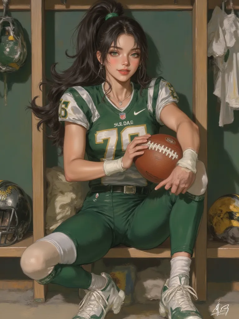 Thumbnail of The woman's football team