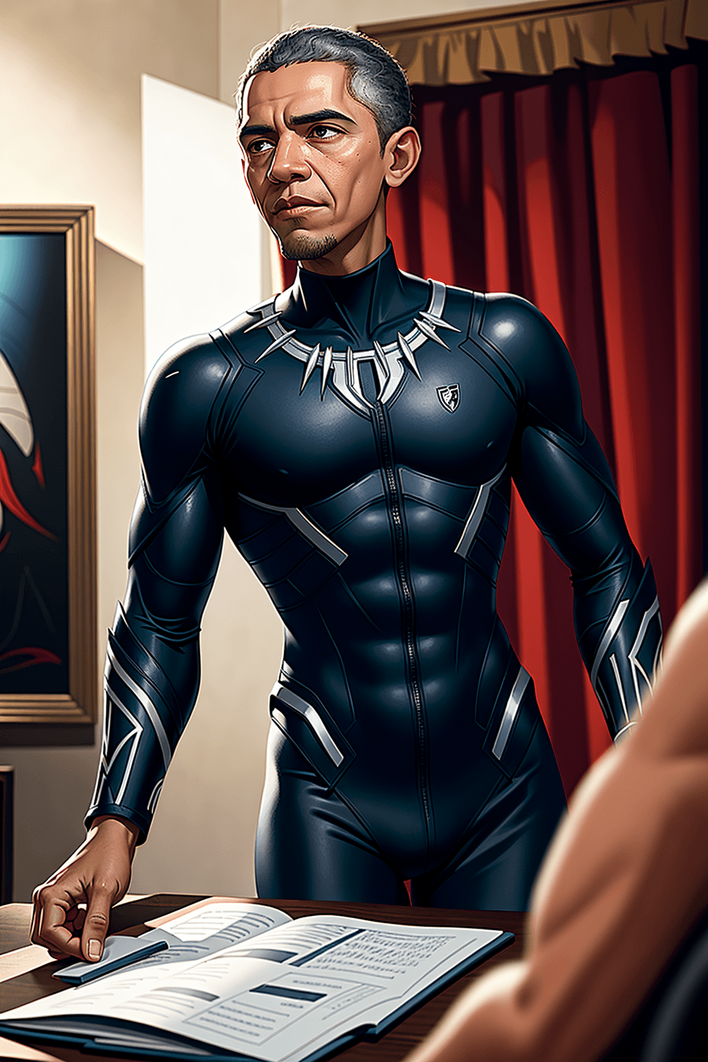 Thumbnail of Черная пантера (t'challa) & amp; Барак Обама