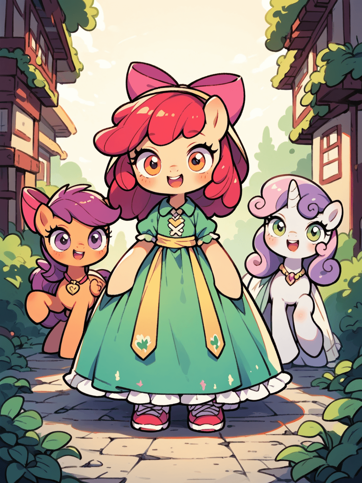 Thumbnail of Apple Bloom, Sweetie Belle, and Scootaloo