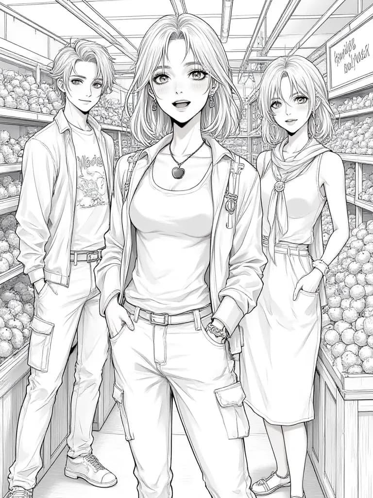 Thumbnail of Torajo, Morajo, Zulmi, and Linn (The Fruit Crew)
