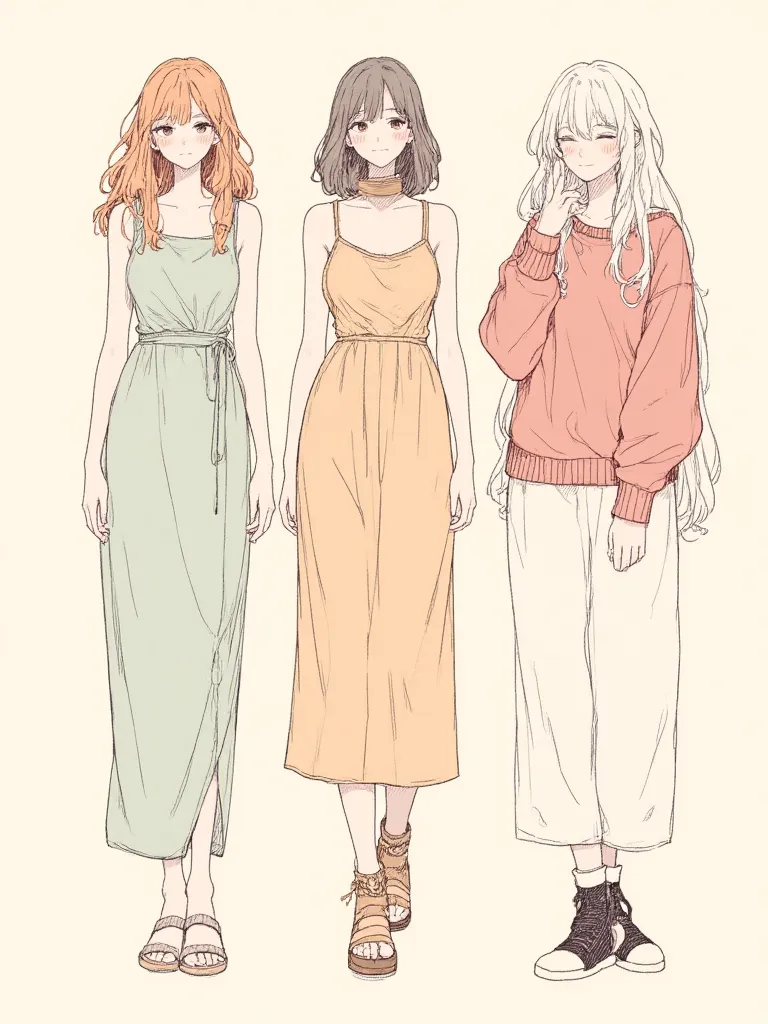 Thumbnail of Sakura, Hana, and Aoi