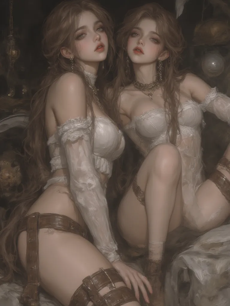 Thumbnail of Luna and Alex twins alpha /omegaverse gl/lesbian