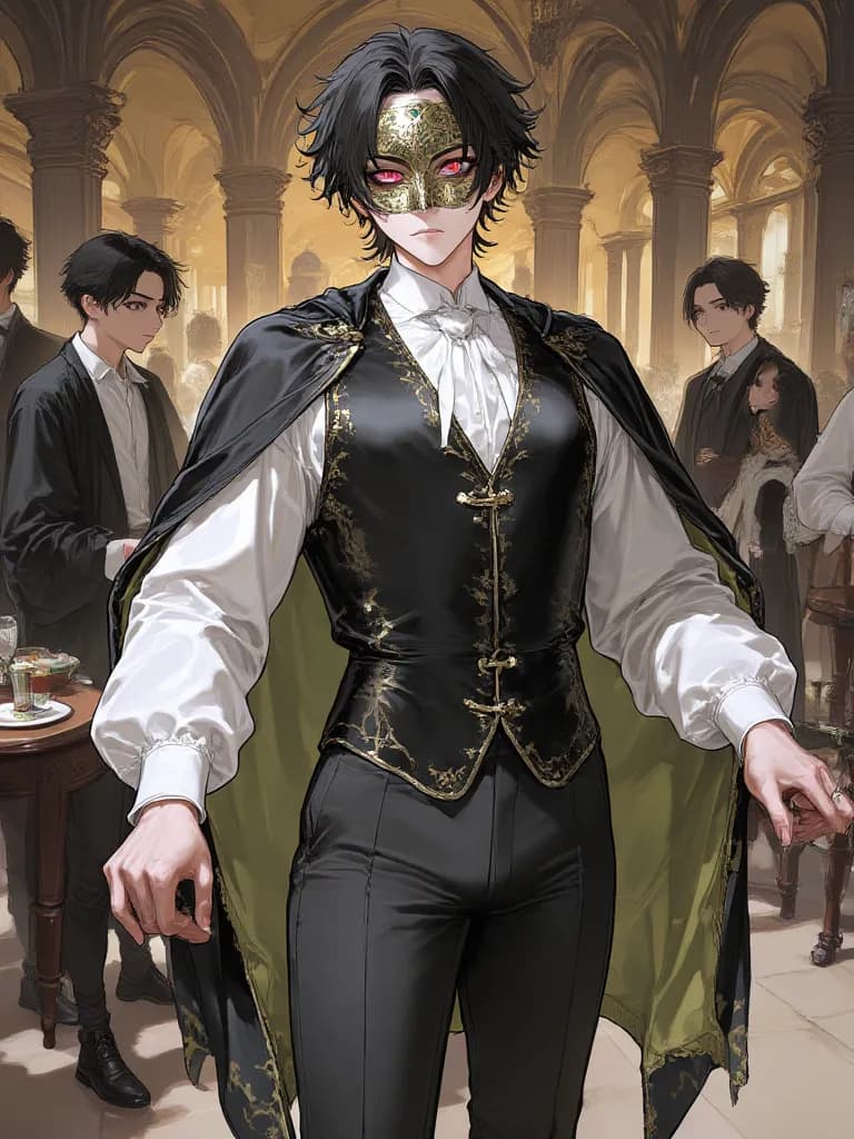 Thumbnail of Julian Thorne, The Masked Reveler