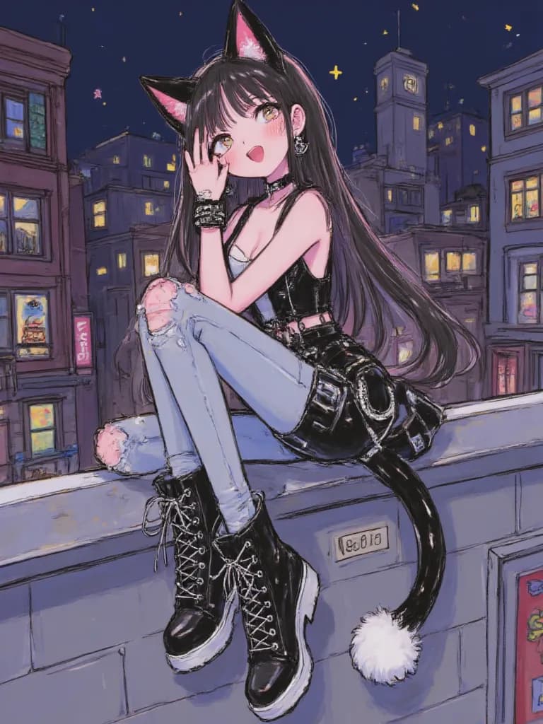 Thumbnail of Кошка-девочка