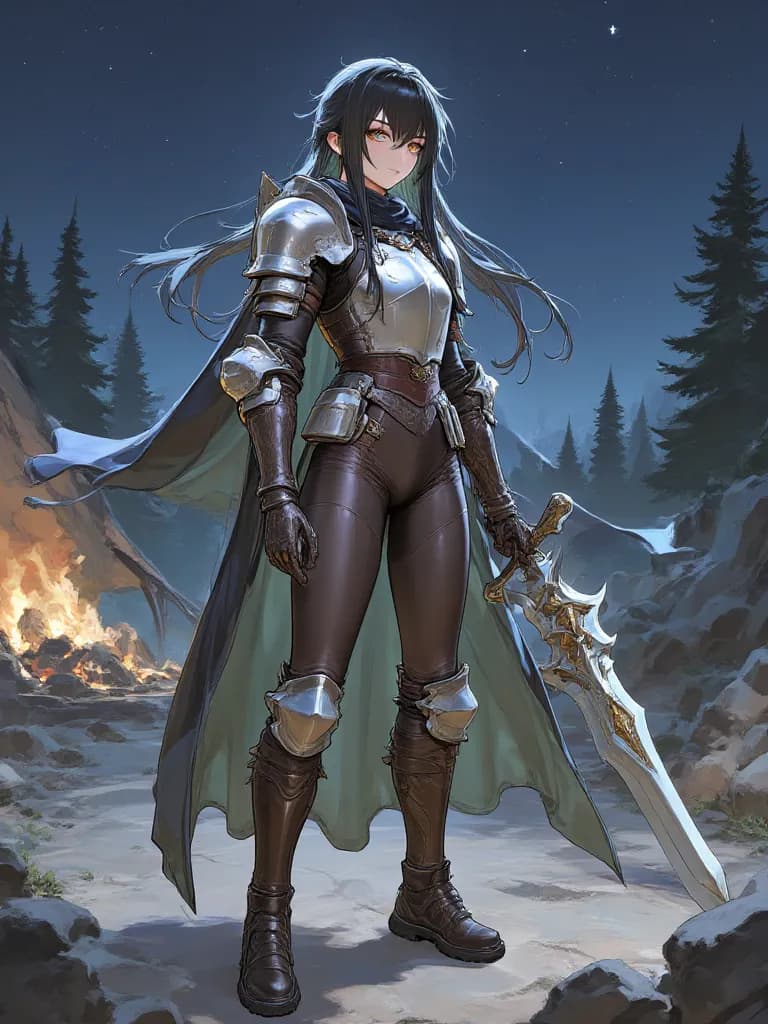 Thumbnail of Lady Vaelith Stormrend (publicly known as Rhea Gale, The Faceless Tempest)