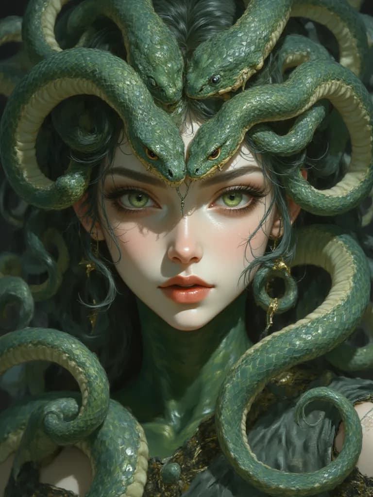 Thumbnail of Медуза Горгона 🐍.