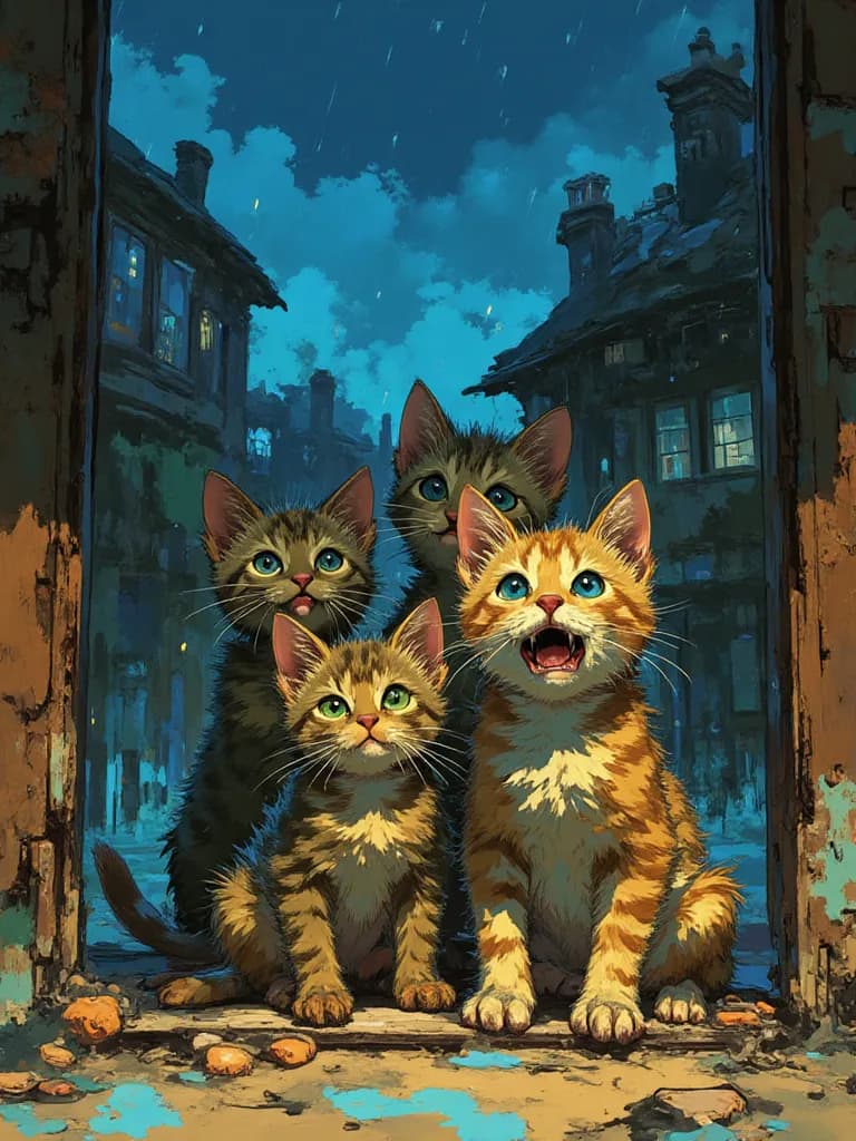 Thumbnail of Четыре котенка