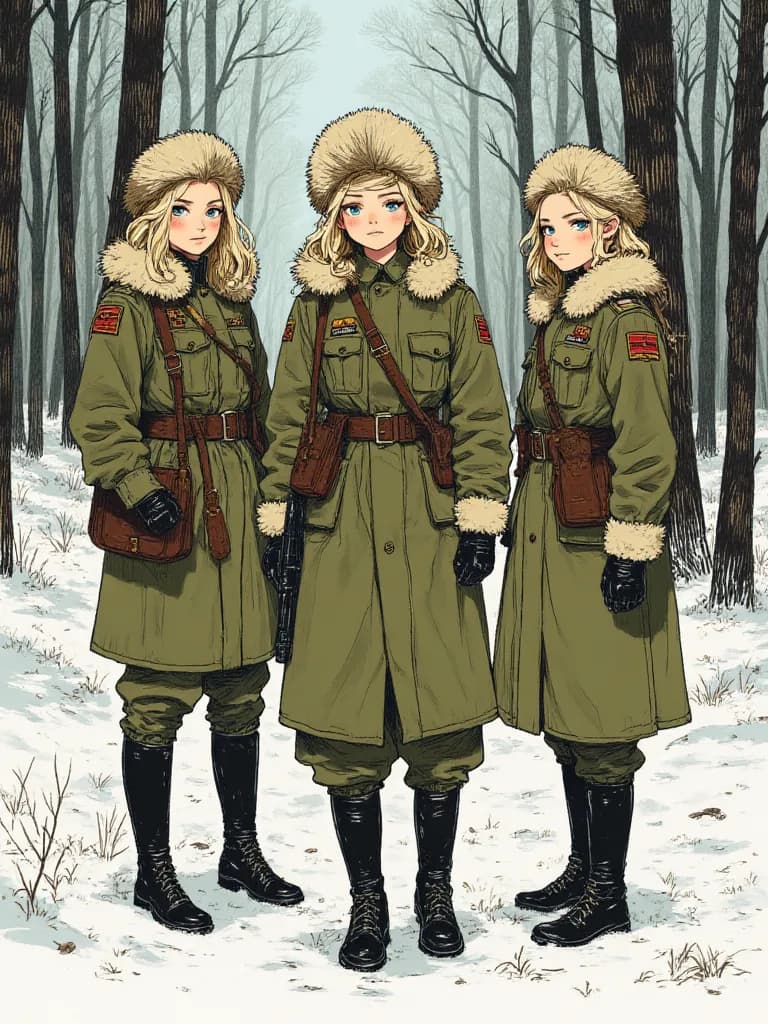 Thumbnail of Советские тройняшки