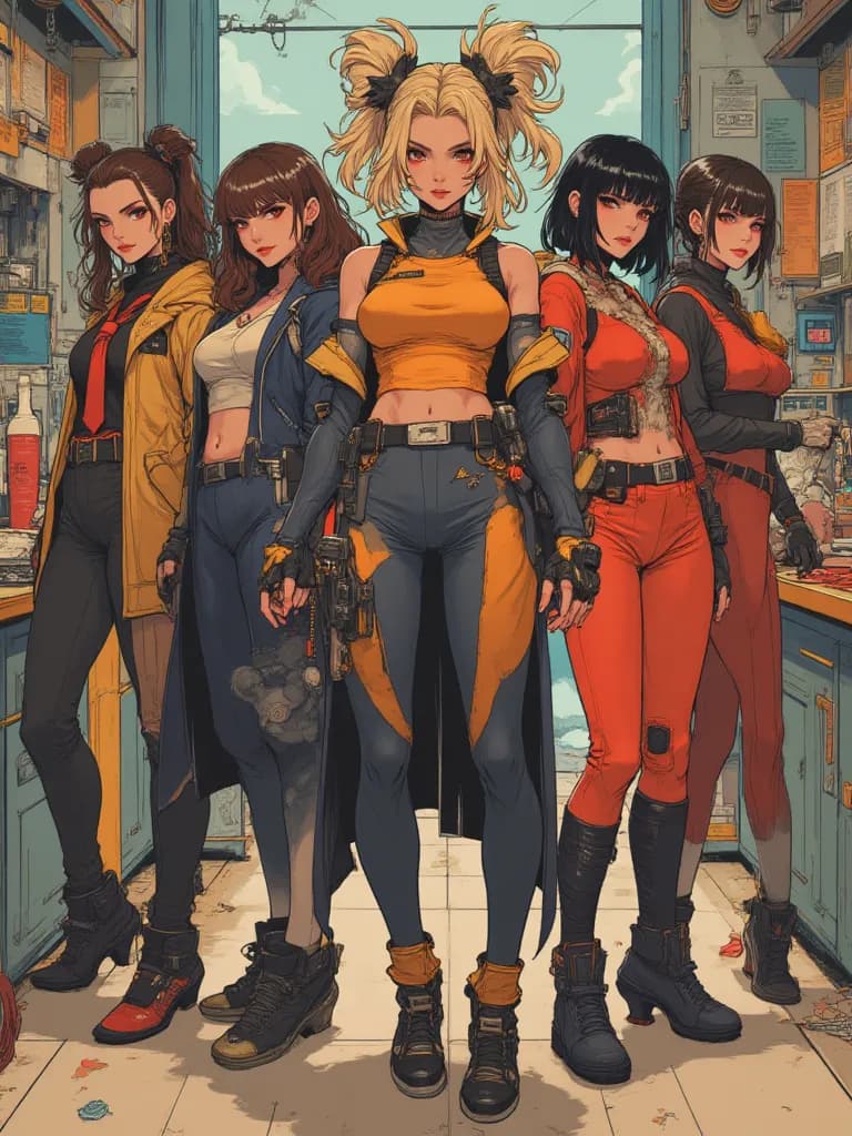 Thumbnail of The Perfection Quintet (Katie, Luna, Lisa, Sarah, Maya)
