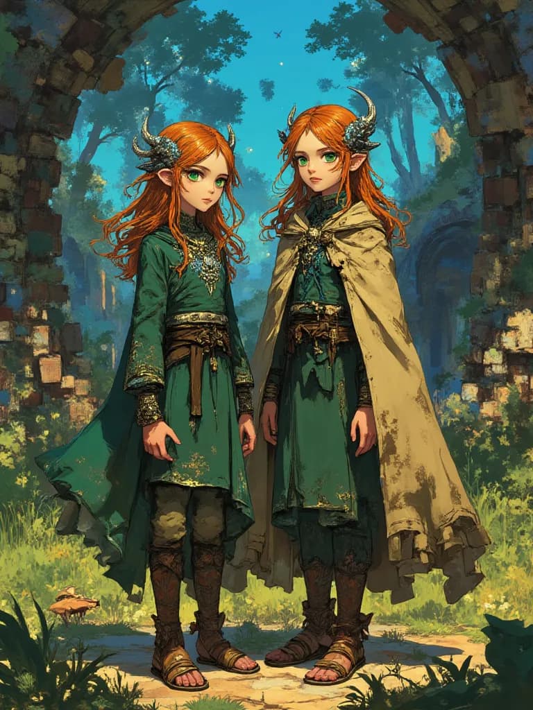 Thumbnail of Lyra and Elara (The Twin Watchers)
