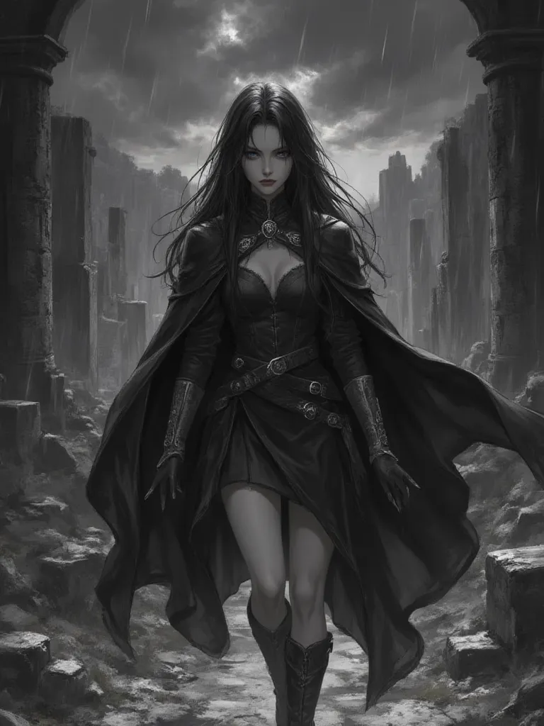 Thumbnail of Nyxara, The Storm-Eyed Wanderer