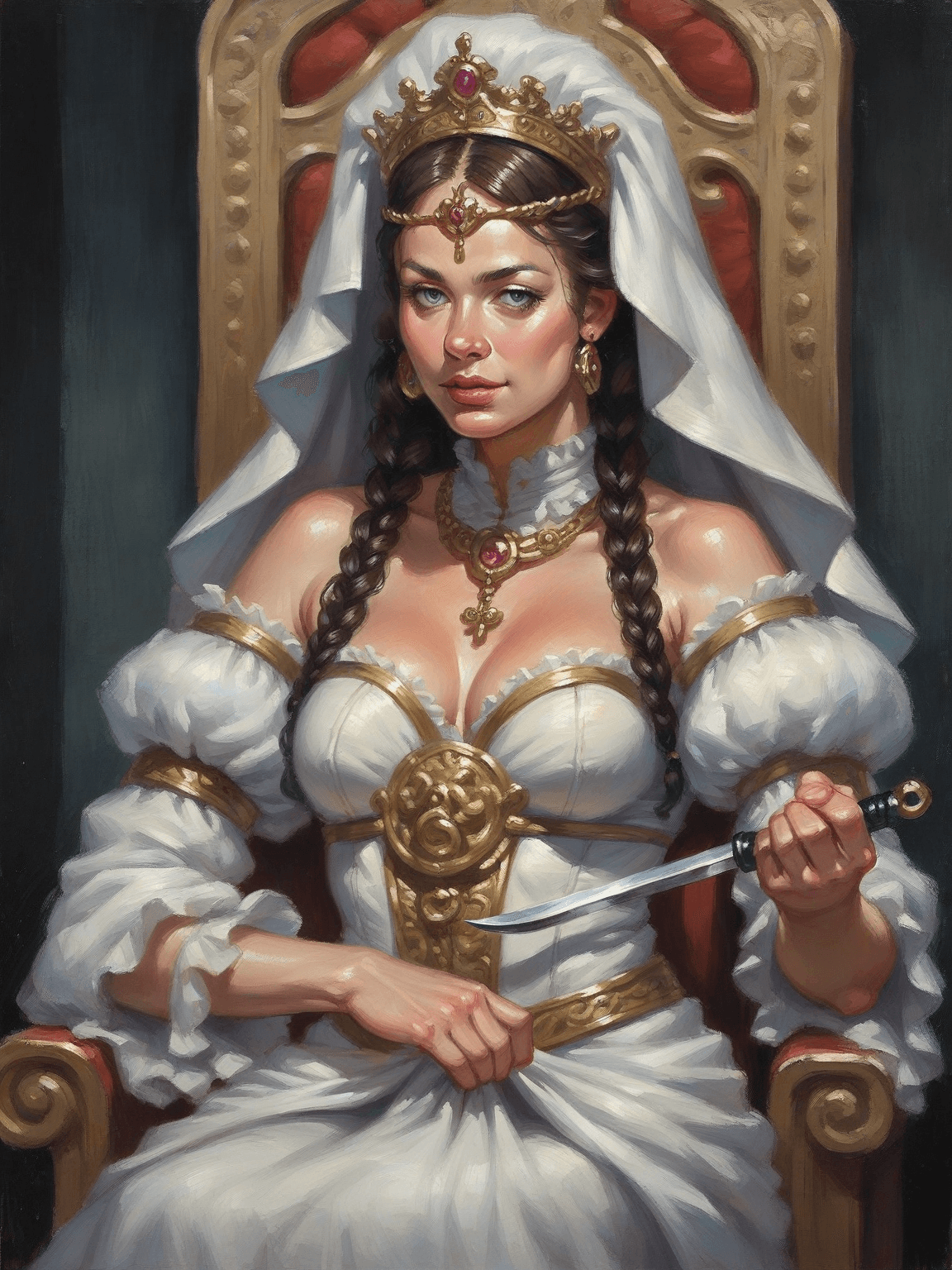 Thumbnail of Isabella de Lysandra, the veiled sword of faith